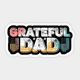 Grateful Dad Father's Day Sticker